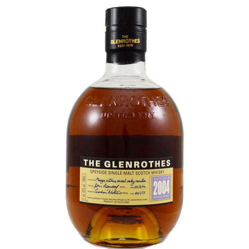 Glenrothes Speyside Single Malt Scotch Whiskey 2004