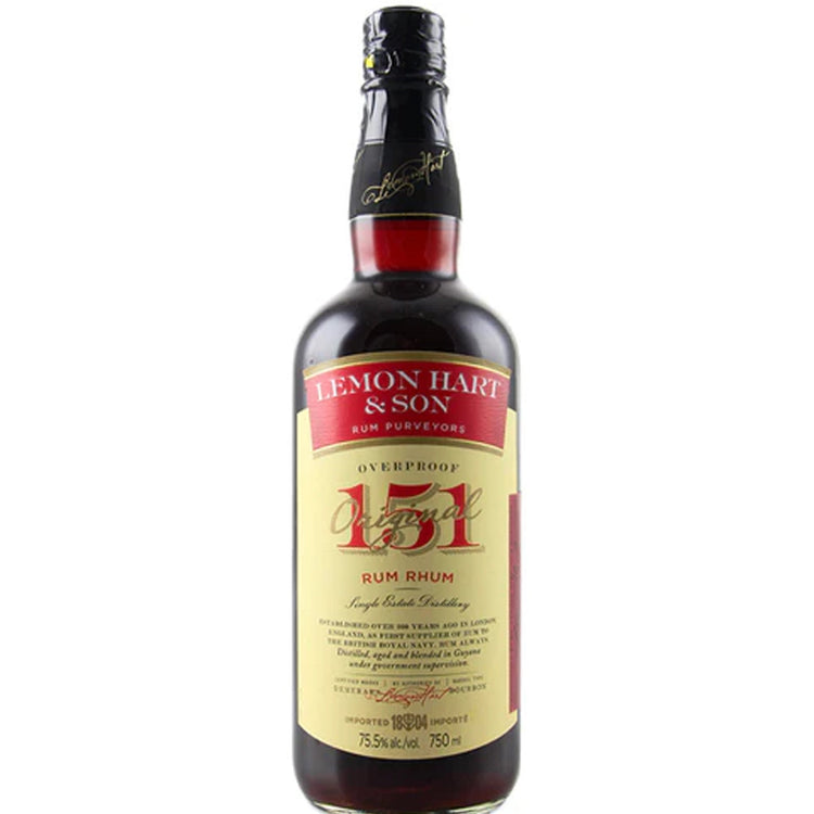 Lemon Hart Original Overproof 151 Rum