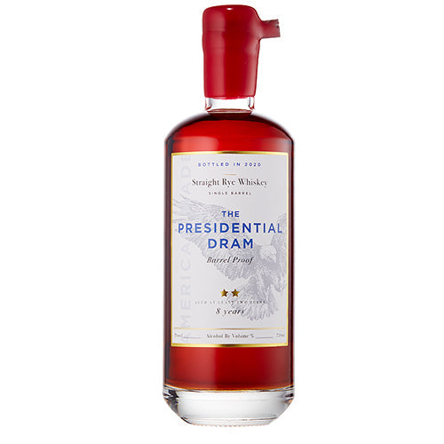 The Presidential Dram 8yr Rye Whiskey